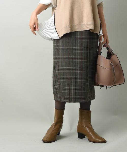 INTERPLANET(インタープラネット)の「ストレッチブーツ(ブーツ・レディース・オフホワイト/ブラック/ブラウン・23.0cm/24.0cm)」の17枚目の写真