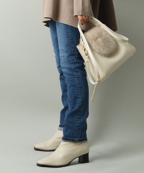 INTERPLANET(インタープラネット)の「ストレッチブーツ(ブーツ・レディース・オフホワイト/ブラック/ブラウン・23.0cm/24.0cm)」の22枚目の写真