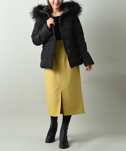 INTERPLANET(インタープラネット)の「ストレッチブーツ(ブーツ・レディース・オフホワイト/ブラック/ブラウン・23.0cm/24.0cm)」の12枚目の写真