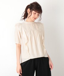 Cutie Blonde | 【S-L】レースフリルブラウス(シャツ/ブラウス)