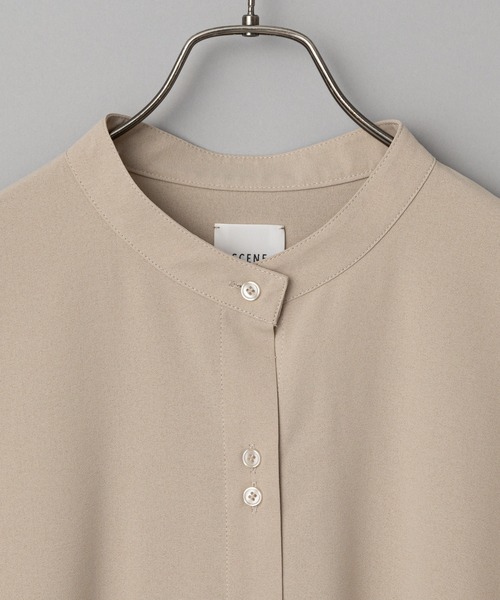 CIAOPANIC(チャオパニック)の「【SCENE by ciaopanic/シーン バイ チャオパニック】リネンライクブラウス+イージーパンツセットアップ/セットアイテム/WEB・一部店舗限定(セットアップ・レディース・ブラック/ベージュ・FREE)」の9枚目の写真