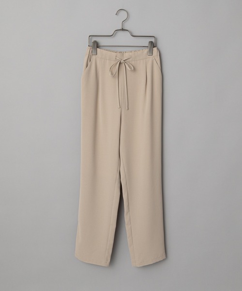 CIAOPANIC(チャオパニック)の「【SCENE by ciaopanic/シーン バイ チャオパニック】リネンライクブラウス+イージーパンツセットアップ/セットアイテム/WEB・一部店舗限定(セットアップ・レディース・ブラック/ベージュ・FREE)」の4枚目の写真