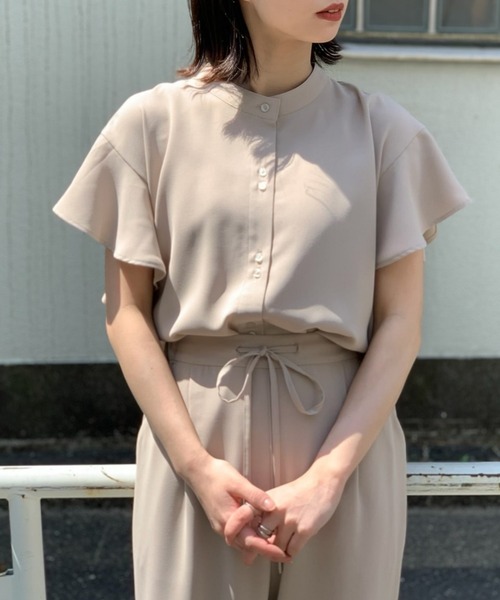 CIAOPANIC(チャオパニック)の「【SCENE by ciaopanic/シーン バイ チャオパニック】リネンライクブラウス+イージーパンツセットアップ/セットアイテム/WEB・一部店舗限定(セットアップ・レディース・ブラック/ベージュ・FREE)」の17枚目の写真