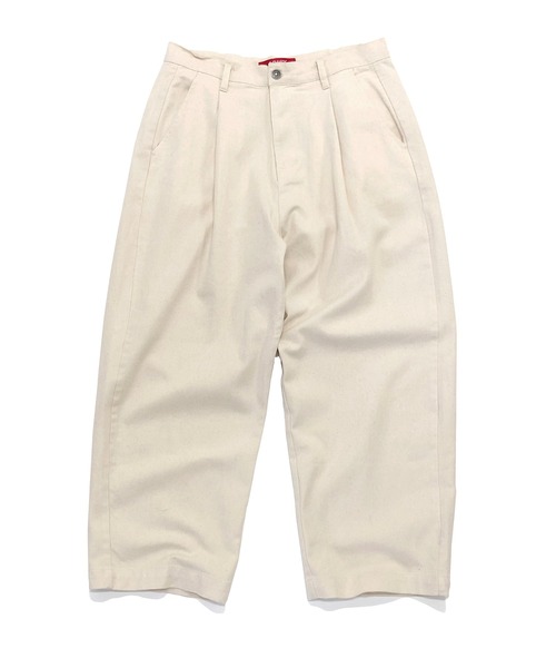 ADMIX/ATELIER SAB MEN(アドミックスアトリエサブメン)の「生成り カツラギ コットン ワイド バギーパンツ(デニムパンツ・メンズ・キナリ/ホワイト系その他・48/46/50)」の22枚目の写真