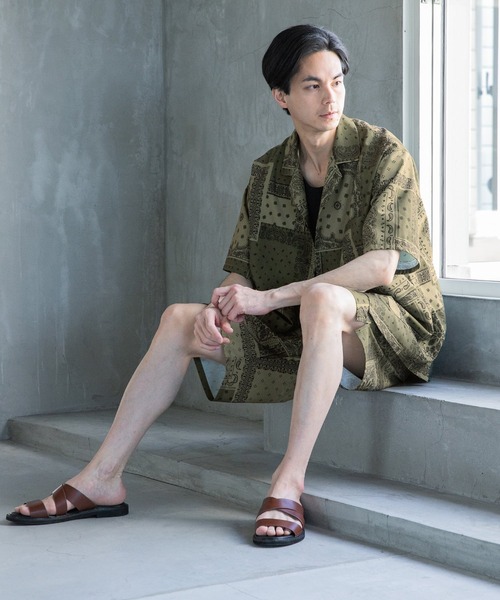 niko and...（ニコアンド）の「ラウンドヘムワッフルタンクトップ（タンクトップ・メンズ・オフホワイト/グレー/ブラック・MEDIUM/LARGE）」の12枚目の写真