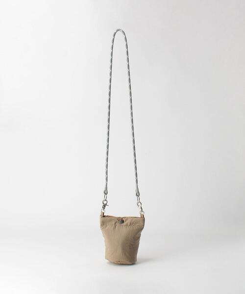 THE NORTH FACE PURPLE LABEL（ザ ノースフェイス パープルレーベル）の「＜THE NORTH FACE PURPLE LABEL＞ LOUNGE SHOULDER POUCH/バッグ（ショルダーバッグ・メンズ・ブラック/ベージュ/ライム・FREE）」の5枚目の写真