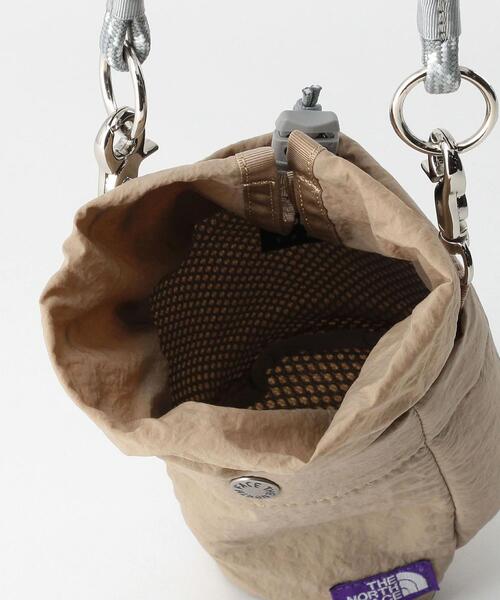 THE NORTH FACE PURPLE LABEL（ザ ノースフェイス パープルレーベル）の「＜THE NORTH FACE PURPLE LABEL＞ LOUNGE SHOULDER POUCH/バッグ（ショルダーバッグ・メンズ・ブラック/ベージュ/ライム・FREE）」の6枚目の写真