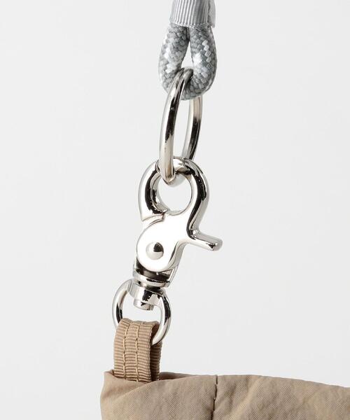 THE NORTH FACE PURPLE LABEL（ザ ノースフェイス パープルレーベル）の「＜THE NORTH FACE PURPLE LABEL＞ LOUNGE SHOULDER POUCH/バッグ（ショルダーバッグ・メンズ・ブラック/ベージュ/ライム・FREE）」の8枚目の写真