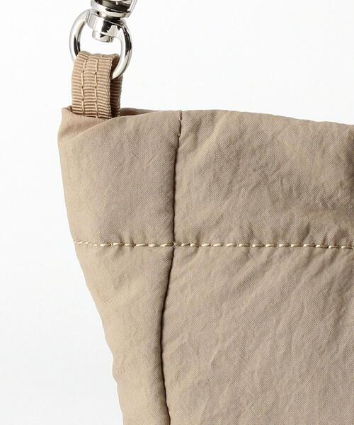 THE NORTH FACE PURPLE LABEL（ザ ノースフェイス パープルレーベル）の「＜THE NORTH FACE PURPLE LABEL＞ LOUNGE SHOULDER POUCH/バッグ（ショルダーバッグ・メンズ・ブラック/ベージュ/ライム・FREE）」の9枚目の写真