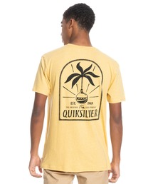 Roxy Quiksilver ロキシー クイックシルバー メンズ のtシャツ カットソー イエロー 黄色系 ブランドロゴ 通販 Zozotown