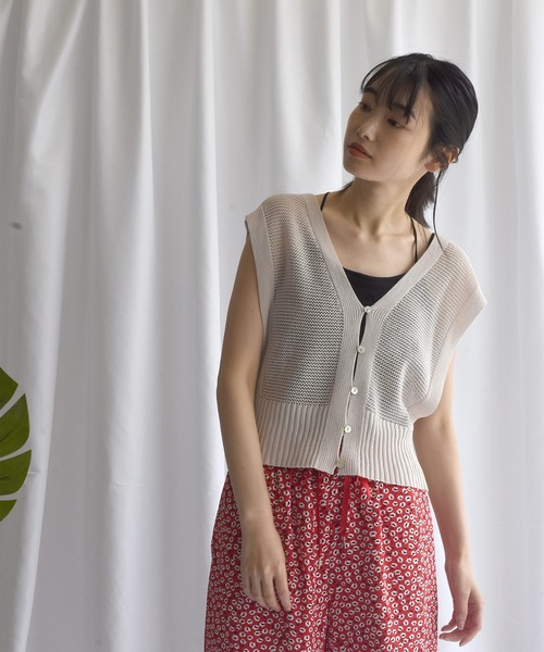 Alley by w closet（アリーバイダブルクローゼット）の「【Alley】フラワー柄ウエストゴムイージーパンツ（その他パンツ・レディース・ブラック/レッド/グリーン・FREE）」の17枚目の写真