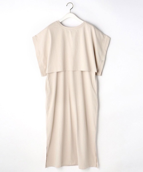 NICOLE white（ニコルホワイト）の「ケープ＆ロングワンピース（ワンピース・レディース・ライトグレー/ブルー/グリーン・FREE）」の13枚目の写真