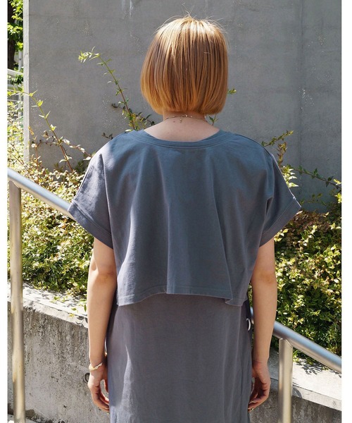 NICOLE white（ニコルホワイト）の「ケープ＆ロングワンピース（ワンピース・レディース・ライトグレー/ブルー/グリーン・FREE）」の18枚目の写真