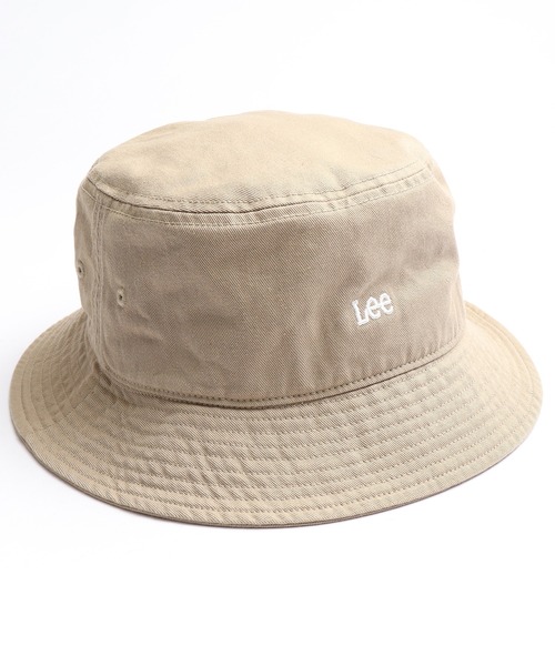 Lee（リー）の「COLOR BUCKET COTTON TWILL カラーバケットハット（ハット・レディース・ベージュ/パープル/グレー/イエロー/グリーン/ブラック・FREE）」の4枚目の写真