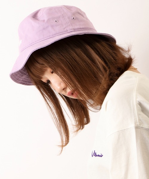 Lee（リー）の「COLOR BUCKET COTTON TWILL カラーバケットハット（ハット・レディース・ベージュ/パープル/グレー/イエロー/グリーン/ブラック・FREE）」の21枚目の写真