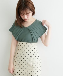 natural couture | 【WEB限定】ビッグカラーニット(ニット/セーター)