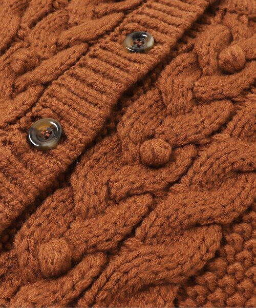 apres les cours（アプレレクール）の「ざっくりニットカーディガン（カーディガン/ボレロ・キッズ・オレンジ/アイボリー/ベージュ・90/120/140/100）」の22枚目の写真