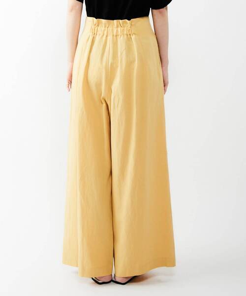 alcali（アルカリ）の「リボン付きタイパンツ（その他パンツ・レディース・ブラック/イエロー/ブラック系その他/グリーン・3/2）」の8枚目の写真