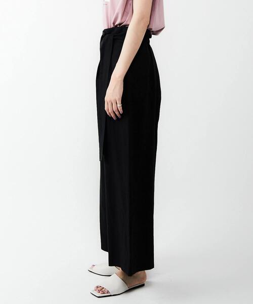 alcali（アルカリ）の「リボン付きタイパンツ（その他パンツ・レディース・ブラック/イエロー/ブラック系その他/グリーン・3/2）」の17枚目の写真