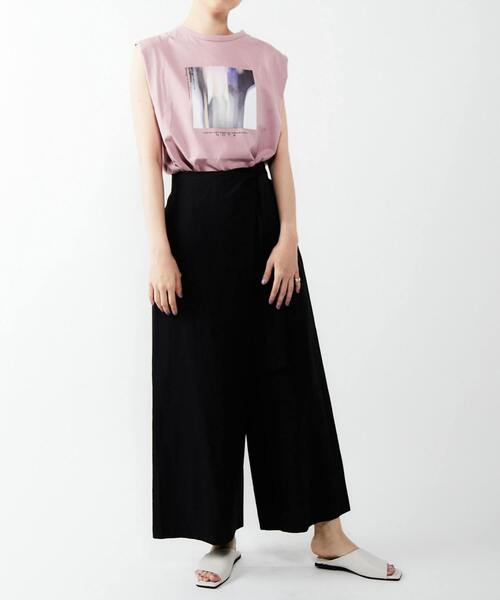 alcali（アルカリ）の「リボン付きタイパンツ（その他パンツ・レディース・ブラック/イエロー/ブラック系その他/グリーン・3/2）」の20枚目の写真