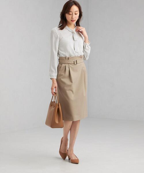 green label relaxing セットアップ スカートスーツ カチリラ green label relaxing（グリーンレーベルリラクシング）の「カチリラ