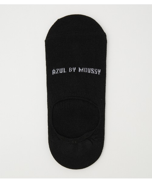 AZUL by moussy(アズールバイマウジー)の「AZUL BASIC SOCKS/AZULベーシックソックス(ソックス/靴下・メンズ・ブラック/ピンク/杢グレー・FREE)」の4枚目の写真