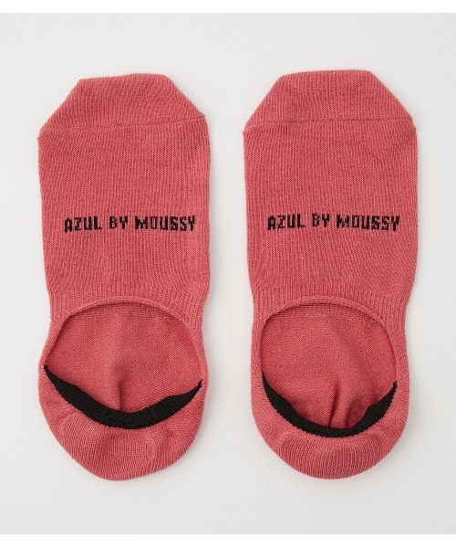 AZUL by moussy(アズールバイマウジー)の「AZUL BASIC SOCKS/AZULベーシックソックス(ソックス/靴下・メンズ・ブラック/ピンク/杢グレー・FREE)」の8枚目の写真