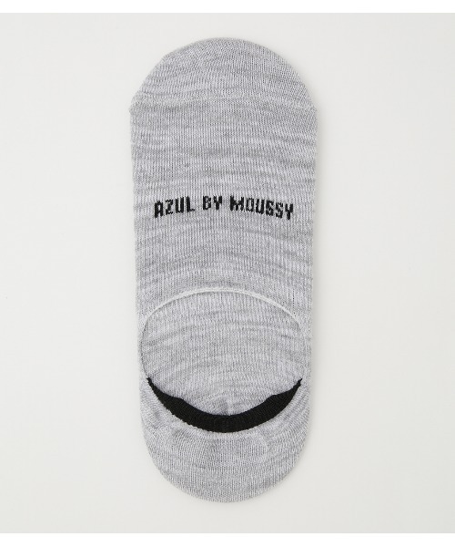 AZUL by moussy(アズールバイマウジー)の「AZUL BASIC SOCKS/AZULベーシックソックス(ソックス/靴下・メンズ・ブラック/ピンク/杢グレー・FREE)」の12枚目の写真