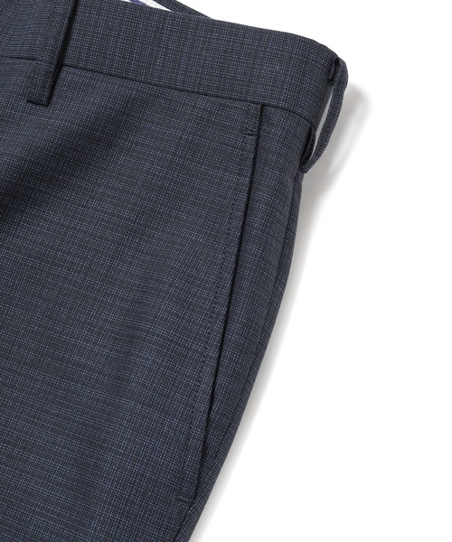 MEN'S BIGI（メンズビギ）の「ツイルピンチェックセットアップスーツ（セットアップ・メンズ・ブラック×ホワイト/ブラック×ブルー・01/02/03/04）」の8枚目の写真