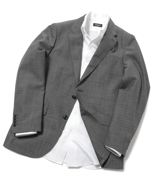 MEN'S BIGI（メンズビギ）の「ツイルピンチェックセットアップスーツ（セットアップ・メンズ・ブラック×ホワイト/ブラック×ブルー・01/02/03/04）」の21枚目の写真