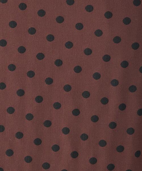 green label relaxing（グリーンレーベルリラクシング）の「ドット ジャカード タイト スカート（スカート・レディース・ブラウン/ブラック・38/36）」の17枚目の写真
