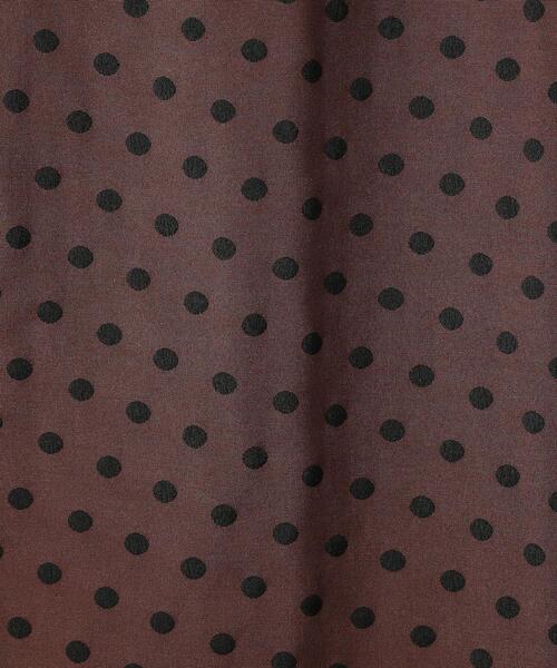 green label relaxing（グリーンレーベルリラクシング）の「ドット ジャカード タイト スカート（スカート・レディース・ブラウン/ブラック・38/36）」の18枚目の写真