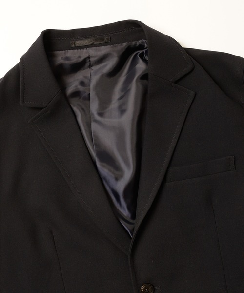 UNION STATION(ユニオンステーション)の「【セットアップ対応】ストレッチカルゼジャケット(テーラードジャケット・メンズ・グレイッシュベージュ/ネイビー/チャコール・L/M/LL/S)」の5枚目の写真