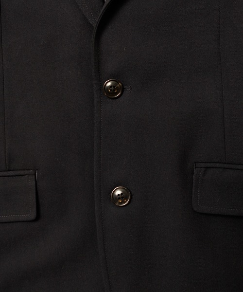 UNION STATION(ユニオンステーション)の「【セットアップ対応】ストレッチカルゼジャケット(テーラードジャケット・メンズ・グレイッシュベージュ/ネイビー/チャコール・L/M/LL/S)」の9枚目の写真