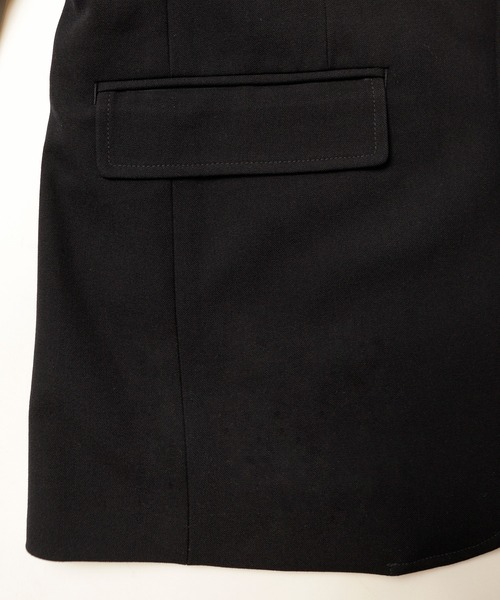 UNION STATION(ユニオンステーション)の「【セットアップ対応】ストレッチカルゼジャケット(テーラードジャケット・メンズ・グレイッシュベージュ/ネイビー/チャコール・L/M/LL/S)」の10枚目の写真
