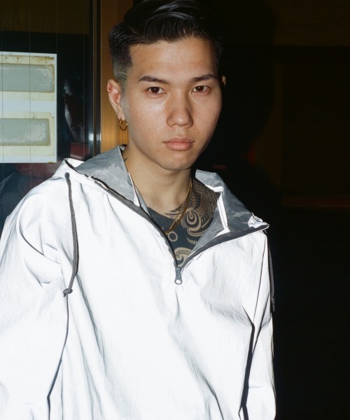 SON OF THE CHEESE(サノバチーズ)の「【SON OF THE CHEESE / サノバチーズ】REF JKT(ナイロンジャケット・メンズ・シルバー・MEDIUM/LARGE)」の1枚目の写真