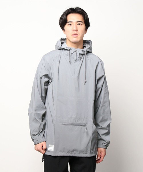 SON OF THE CHEESE(サノバチーズ)の「【SON OF THE CHEESE / サノバチーズ】REF JKT(ナイロンジャケット・メンズ・シルバー・MEDIUM/LARGE)」の2枚目の写真