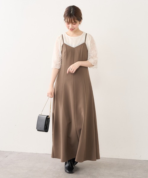 natural couture(ナチュラルクチュール)の「袖口スカラップフラワーレースブラウス(シャツ/ブラウス・レディース・アイボリー/ブラック/ブラウン/ピンク・FREE)」の10枚目の写真