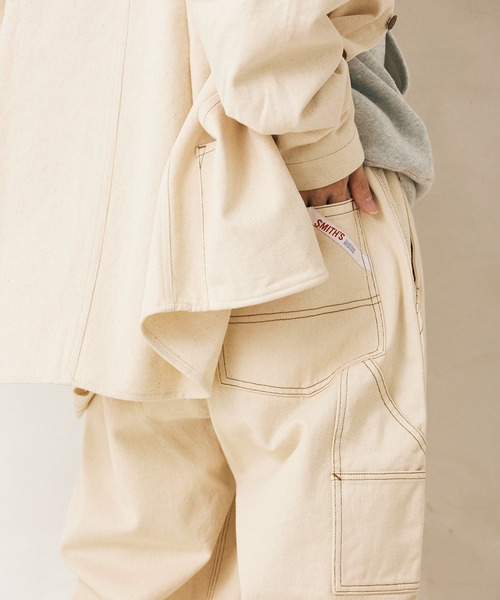 SMITH'S（スミス）の「【SMITH'S/スミス】別注 TWILL イージーペインターパンツ（その他パンツ・メンズ・ブラック/キャメル/ナチュラル・MEDIUM/LARGE）」の3枚目の写真