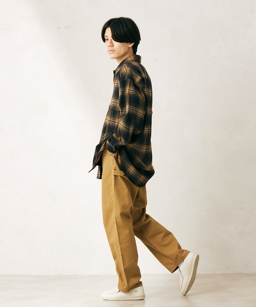 SMITH'S（スミス）の「【SMITH'S/スミス】別注 TWILL イージーペインターパンツ（その他パンツ・メンズ・ブラック/キャメル/ナチュラル・MEDIUM/LARGE）」の6枚目の写真