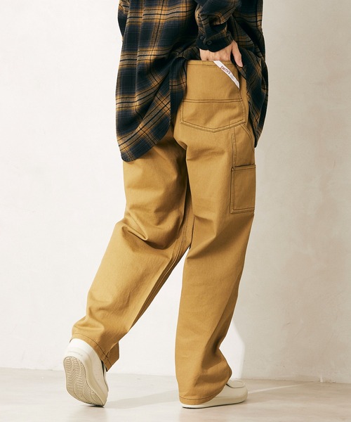 SMITH'S（スミス）の「【SMITH'S/スミス】別注 TWILL イージーペインターパンツ（その他パンツ・メンズ・ブラック/キャメル/ナチュラル・MEDIUM/LARGE）」の8枚目の写真