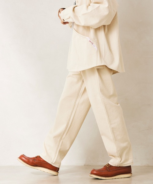 SMITH'S（スミス）の「【SMITH'S/スミス】別注 TWILL イージーペインターパンツ（その他パンツ・メンズ・ブラック/キャメル/ナチュラル・MEDIUM/LARGE）」の14枚目の写真