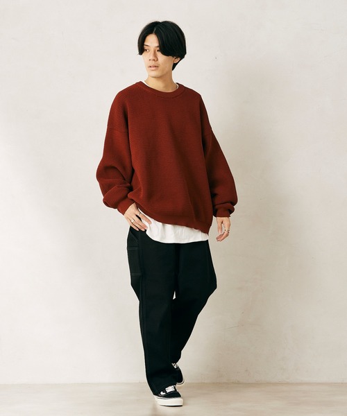 SMITH'S（スミス）の「【SMITH'S/スミス】別注 TWILL イージーペインターパンツ（その他パンツ・メンズ・ブラック/キャメル/ナチュラル・MEDIUM/LARGE）」の17枚目の写真