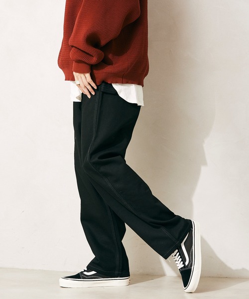 SMITH'S（スミス）の「【SMITH'S/スミス】別注 TWILL イージーペインターパンツ（その他パンツ・メンズ・ブラック/キャメル/ナチュラル・MEDIUM/LARGE）」の20枚目の写真