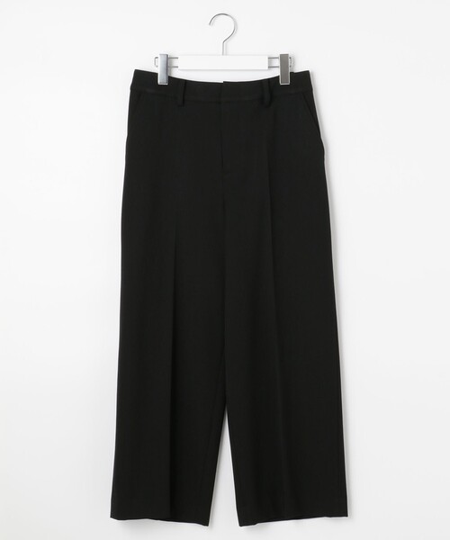 J.PRESS（ジェイプレス）の「【WEB限定カラーあり・洗える】NEWESTバックピーチ ワイドパンツ（その他パンツ・レディース・ピンク系/ブラック系/黄土色系/ブラウン系・T13/T15/T17）」の14枚目の写真