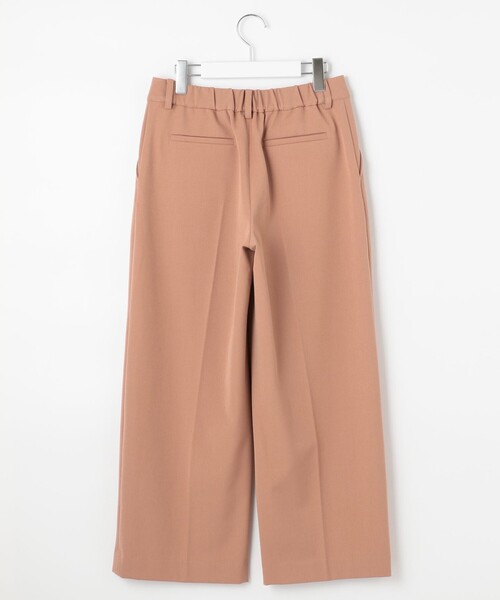 J.PRESS（ジェイプレス）の「【WEB限定カラーあり・洗える】NEWESTバックピーチ ワイドパンツ（その他パンツ・レディース・ピンク系/ブラック系/黄土色系/ブラウン系・T13/T15/T17）」の22枚目の写真