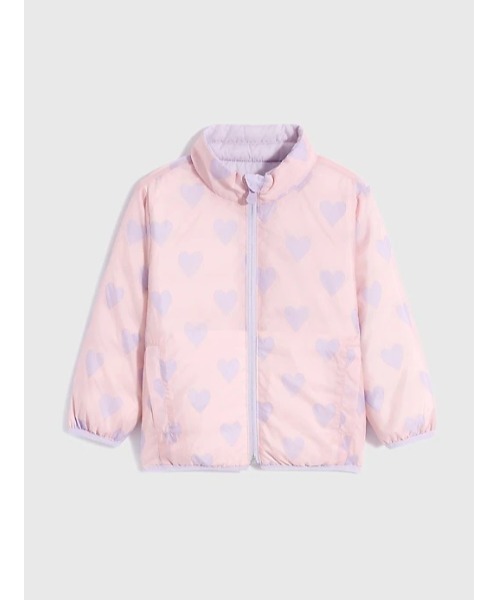 GAP(ギャップ)の「ライトウェイト ダウン リバーシブル ジャケット (幼児・ユニセックス)(ダウンジャケット/コート・キッズ・その他/グレー系その他/ブルー系その他/ピンク系その他/レッド系その他/ブルー系その他2・12-18M/18-24M/2 YRS/3 YRS/4 YRS/5 YRS)」の6枚目の写真