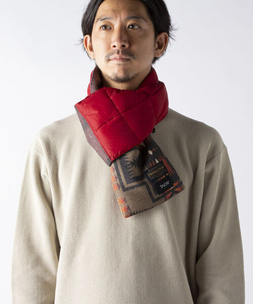 PENDLETON(ペンドルトン)の「【TAION】×【PENDLETON】リバーシブルマフラー #PDT-TON-213008(マフラー・メンズ・ホワイト系その他4/ブラック系その他3/ベージュ系その他3/グリーン系その他3/ブルー系その他7/レッド系その他3・FREE)」の12枚目の写真
