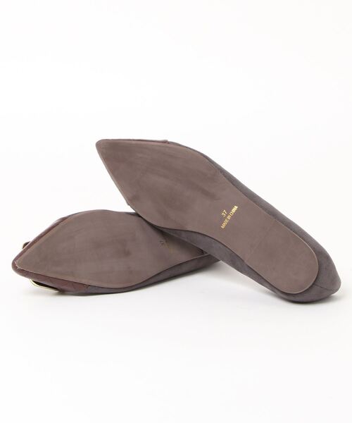 Te chichi（テチチ）の「ポインテッドバックルシューズ（その他シューズ・レディース・ブラック/ベージュ/チャコール・38/37）」の4枚目の写真