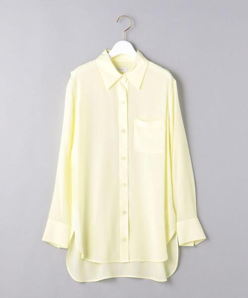 EQUIPMENT(エキップモン)の「<EQUIPMENT(エキップモン)>ポケット シャツ ■■■(シャツ/ブラウス・レディース・クリーム・S)」の7枚目の写真
